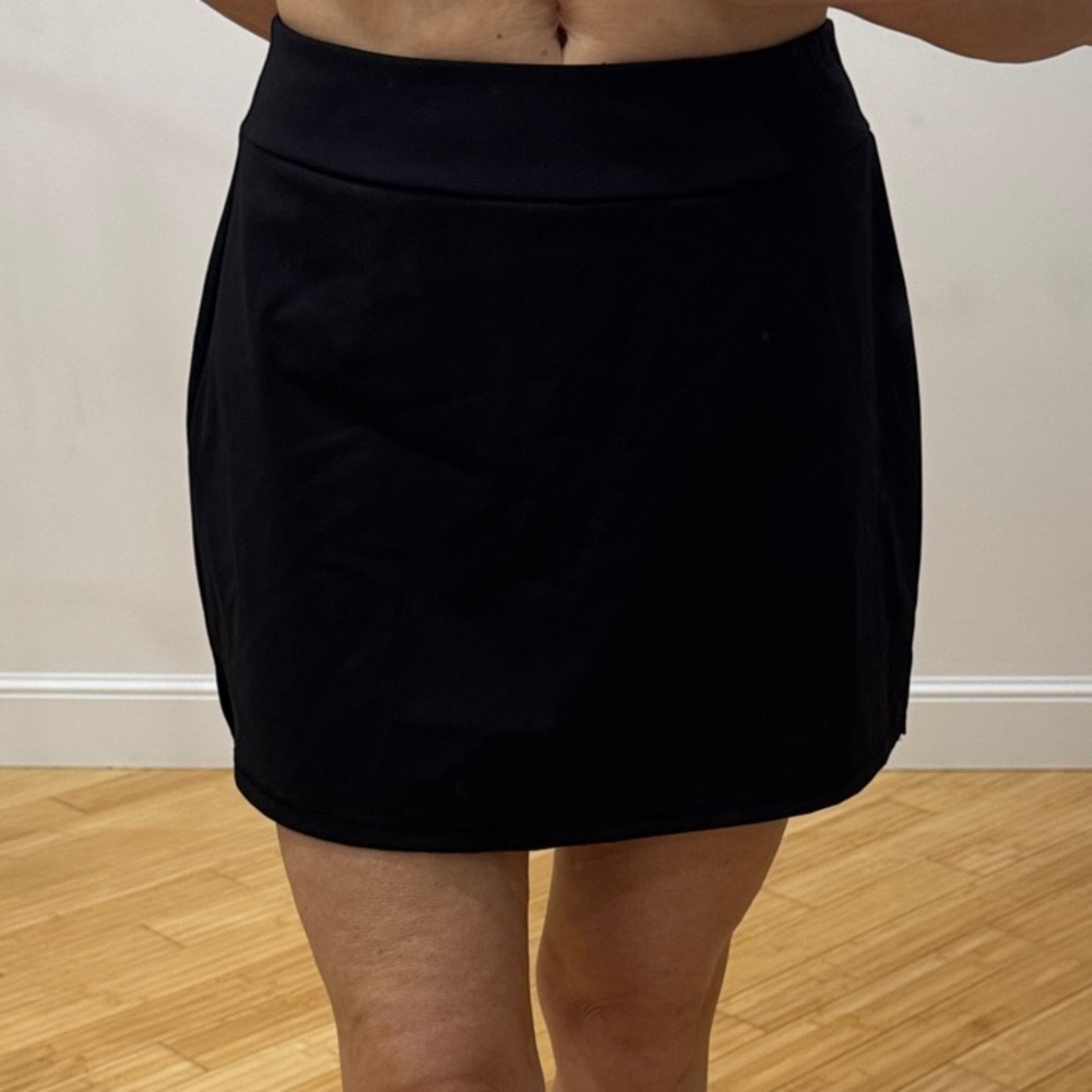 Classic Black Women's Skort